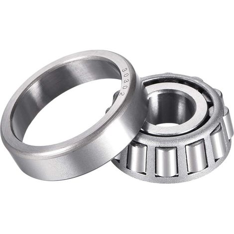 30302 Rouleau conique Tapered Roller Roulement Cône avec Coupelle, 15mm Intérieur Intérieur 42mm OD 14mm Epaisseur pour Fret Remorque (1/4)