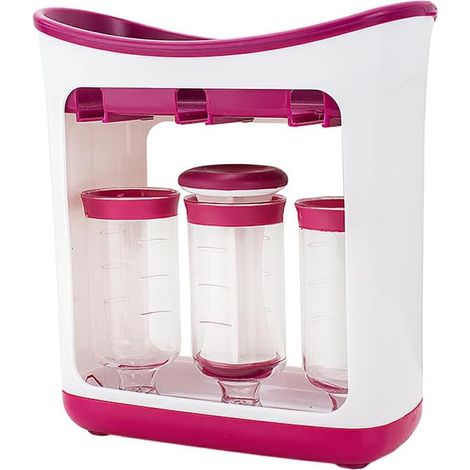 Machine à purer les aliments pour bébés en polycarbonate, durable et facile à utiliser, pour une préparation sûre et pratique des repas. (1/5)