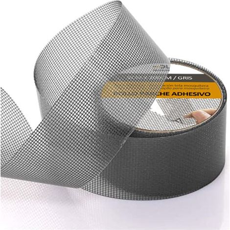 TOPPA RETE ZANZARIERA GRIGIA 5 CM ROTOLLO - 2 M