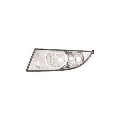 Feu anti-brouillard avant gauche chromé H8 Skoda Fabia 2 phase 2 2010-2014