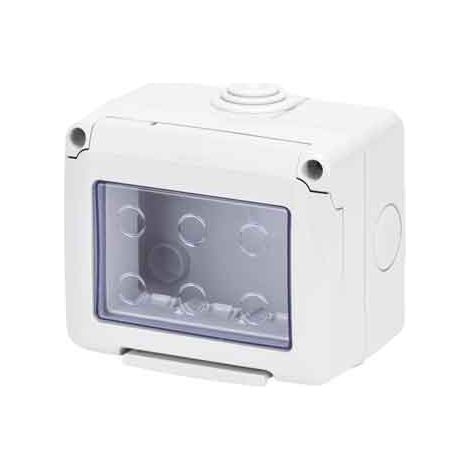 CAJA DE PARED PARA APARATOS IP55 'SYSTEM' 2 Módulos