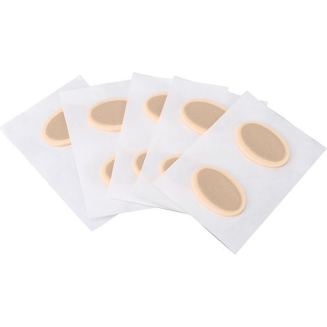 5 Paires de Coussinets Anti-Ampoules pour Pieds - Protections Talon Douces, Prévention Cors et Callosités, Réduction Douleur (1/5)