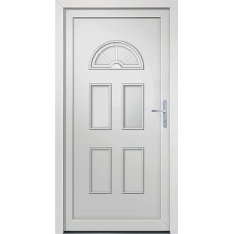 Haustür Weiß 98x198 cm PVC vidaXL