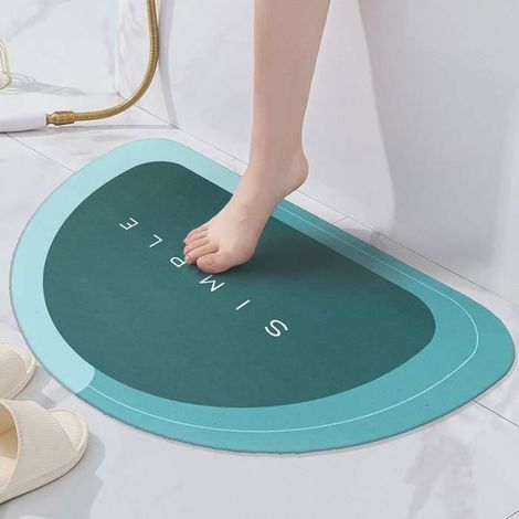 Tapis de bain super saugfähig, rutschfest, schnell trocknend – ideal für Badezimmer oder Eingangsbereich.