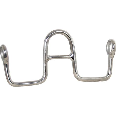 Abbassalingua con traversino in acciaio inox pieno 6 mm