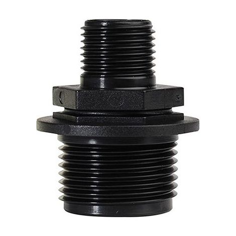 SPIDO - Raccord plastique droit à visser réduction pompe - MM 26/34-15/21