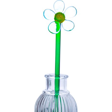 Fleurs en verre soufflé à la main pour la Saint-Valentin, Noël et les anniversaires (décoration) (1/5)