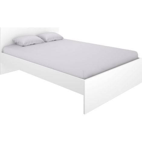 Estructura de Cama 150 cm Blanco 85x156x192 cm - ELY (1/6)