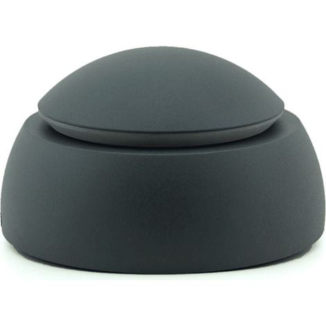 Applique Murale Led Ronde Noire pour Lumière Chaude Extérieure 5w