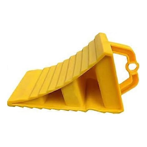 Cale de roue de voiture, cale de roue en caoutchouc, cale de remorque avec poignée, bloc antidérapant, cale de roue de camion, butée de roue multifonction antidérapante (1/5)