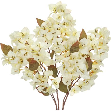 Fiori Artificiali Buganvillea Rami Decorativi 5 pz 70 cm (1/5)