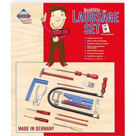 Laubsägeset im Buntkarton Modell 925P (1/2)