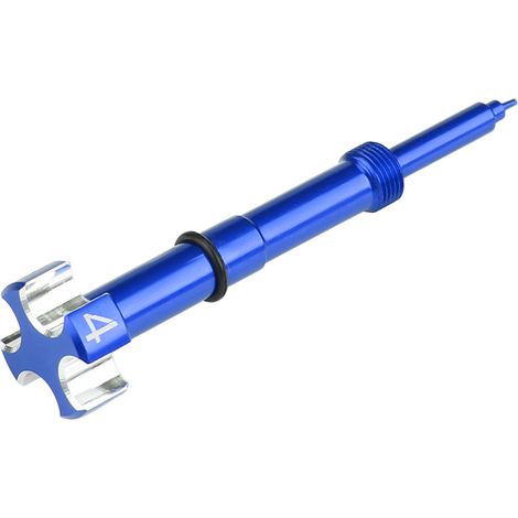 Modification du carburateur KEIHIN FCR pour moto tout-terrain HONDA YAMAHA avec vis de réglage du mélange (bleu) (1/5)