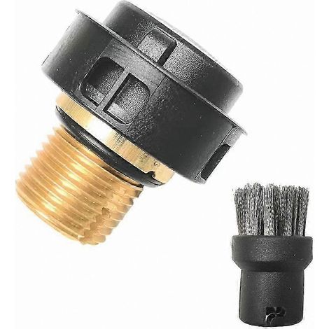 Bouchon de soupape de sécurité de rechange pour couvercle de réservoir de chaudière de nettoyeur vapeur - Pièce compatible avec les modèles SC4 et SC5 (1/2)