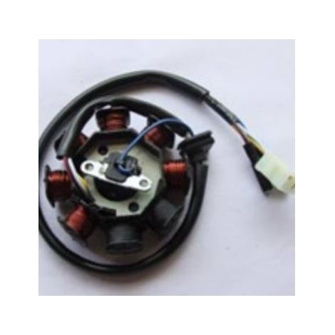 Magneto-Stator-Zündspule für Motorrad, kompatibel mit Quad/Kart GY6 150