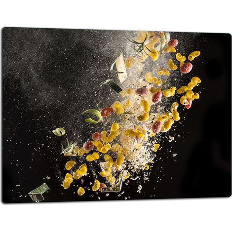 Planche à découper en verre 52x40 pâtes (1/5)