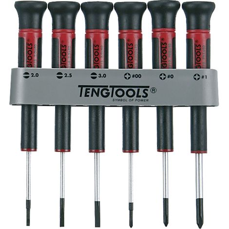 Mini jeu de tournevis  TENGTOOLS MDM706 6 Pièces 68940105 (1/2)