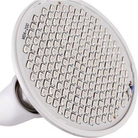 Lampe A Pince Pour Plantes - 200 LED Rouge Et Bleu - 5 W - Bras Flexible 40 Cm - Pour Culture Interieure Et Serre - 1 Unite (1/4)