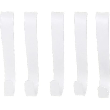 Support de crochet pour étagère de cuisine - Blanc - Profondeur 72 mm - Rangement de cuisine - Accessoires (1/3)