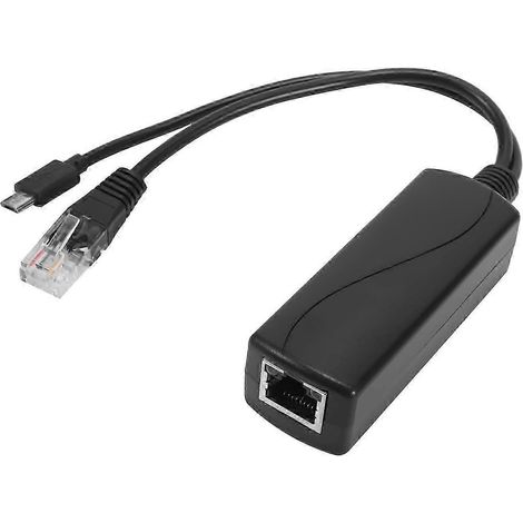 Répartiteur isolé standard pour module d'alimentation PoE 48 V vers 5 V 2,4 A, interface USB KNS (1/5)