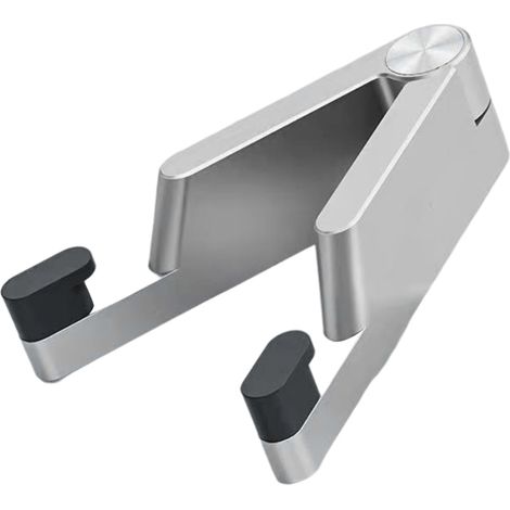 Support téléphone portable en alliage métallique pliable pour bureau, support mobile de voyage format poche. (1/5)
