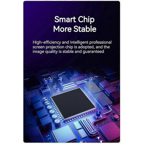 Émetteur-récepteur sans fil 5,8 GHz Type-C vers écran HD 1080p (blanc) (1/5)