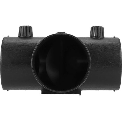 Conduit d'évacuation d'air de chauffage de stationnement en forme de T de 75 mm avec clapet à double vanne de régulation pour chauffage à air (1/5)