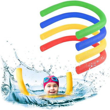 Frite Piscine en Mousse Multipack Frites de Piscine Tube Nouille Piscine Flotteur Jouet Accessoire Natation Enfant Adulte (1/5)