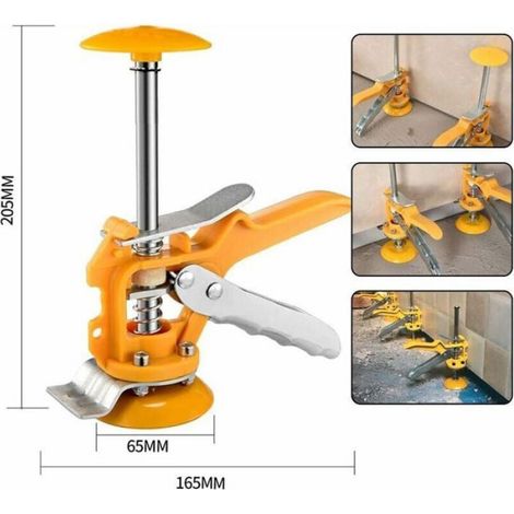 Redresseur de Carrelage - - 2 Pièces - Ajusteur 1-10mm - Outils de Construction - Ergonomique (1/4)