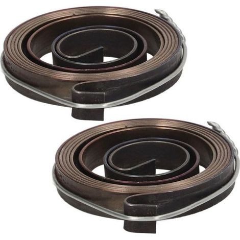 Ressort De Rappel - Pour Perceuse A Colonne - Acier A Ressort Chrome - Compatible Horizontal Et Vertical - 2 Unites (1/5)