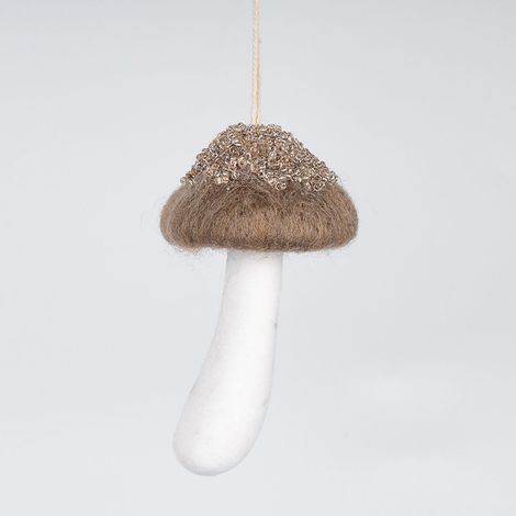 Champignon De Noël - Décoration Suspendue Pour Arbre De Noël - Intérieur Extérieur - Lot De 1 (1/4)