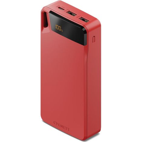 Cygnett ChargeUp Boost 4th Generation Litio 20000 mAh Rojo