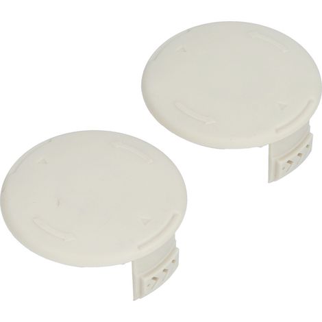 Lot de 2 capuchons de bobine en plastique de rechange 993373001 compatibles avec le coupe-bordures sans fil Ryobi AC14HCA One (1/5)
