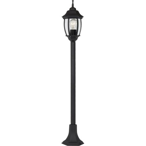 Lampadaire extérieur Lucide Tireno noir E27 IP44 110cm (1/3)