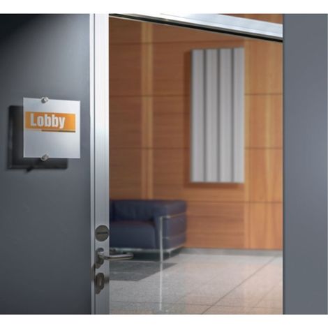 Rótulo para puertas CRYSTAL SIGN de cristal acrílico UE 5 (1/2)