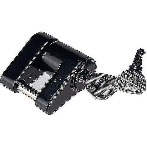 Goupille de verrouillage pour attelage de remorque, diamètre 1/4 pouce, portée 3/4 pouce, avec 2 clés, pour remorque, bateau, camping-car, camion ou voiture. (1/4)