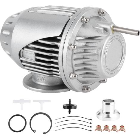 Soupape de décharge turbo BOV réglable en PSI universelle - Accessoire auto argenté BOV‑011BK‑526‑I8 (1/5)