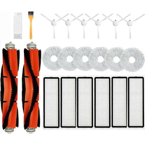 Pièces détachées pour aspirateurs robots L10s Ultra S10 S10 Pro Omni 1S B101CN B116 : brosse latérale principale, filtre HEPA et serpillière. (1/5)