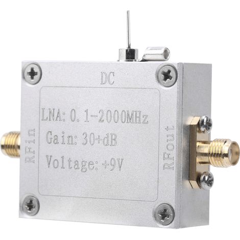 Amplificateur RF à large bande et faible bruit, module d'amplification haute fréquence, composants électroniques (1/5)
