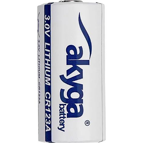 Akyga CR123 Fotobatterie CR123A Li-MnO2 1500 mAh 3 V 1 St. (1/3)
