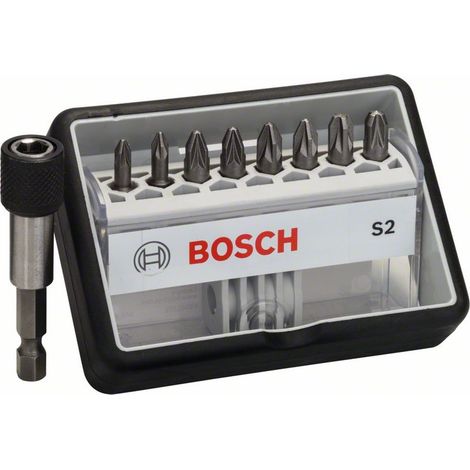 Bosch - 9-teiliges Bit-Set PZ, Länge 25 mm 2607002561 (1/4)