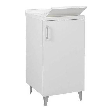 LAVABO EN BOIS WOODY TOP Dimensions : L 45 cm x P 50 cm (1 porte)