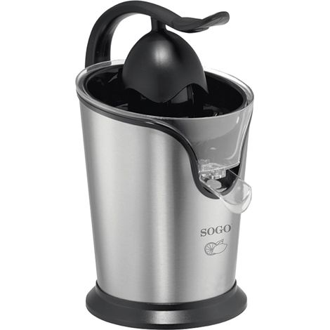 Exprimidor de Brazo Sogo SS-5255 100W Acero Inoxidable con Filtro Inox (1/4)