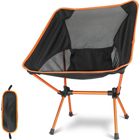 Chaise de camping, chaise pliante, chaise de pêche pliable, chaise portable, chaise de plage, légère