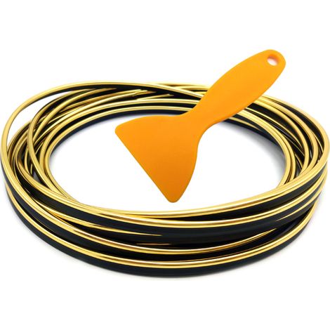 (Or) Bande adhésive décorative intérieure 5M pour voitures, compatible avec E46, E39, E90, E60, E36, F30, F10, E34, X5, E53, E30, F20, E92, E87, M3, M4 et M5. (1/5)