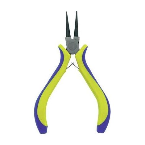 Pinza a becchi tondi Dritti Elettronica e meccanica di precisione 125 mm Donau Elektronik 3525