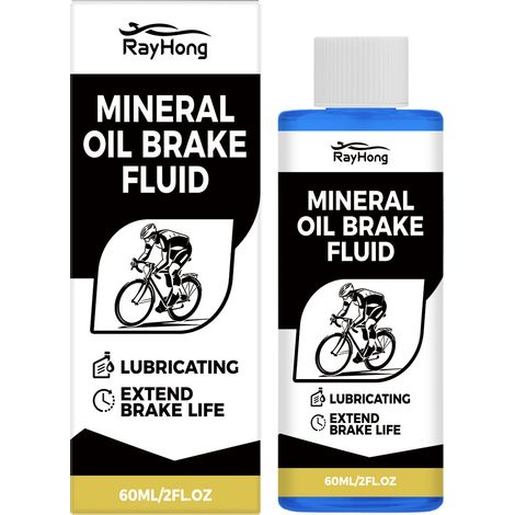 Liquide de frein pour vélo, liquide universel pour système de freins à disque hydrauliques, convenant aux vélos de route et aux VTT. (1/4)