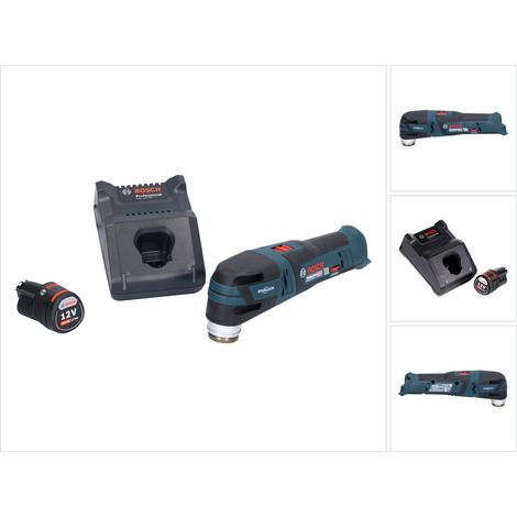 Bosch GOP 12V-28 Professional Akku Multi Cutter Starlock Brushless + 1x Akku 3,0 Ah + Ladegerät