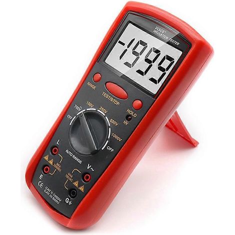 VC60B+ Hochpräzises digitales Multimeter zur Messung des Isolationswiderstands mit LCD-Anzeige (1/5)