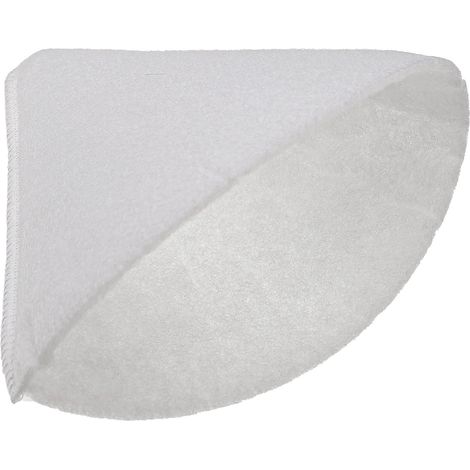 vhbw 30x Conical Filter compatible with Buderus FAV 125 Ventilation System - Exhaust Air Filter G4, DN 125 White